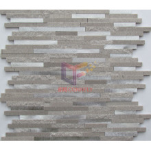 Strip Aluminium Mix Marble Decorate Mosaic (CFS1157)